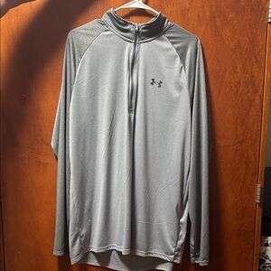 Under Armour Silver Quarter-Zip Pullover